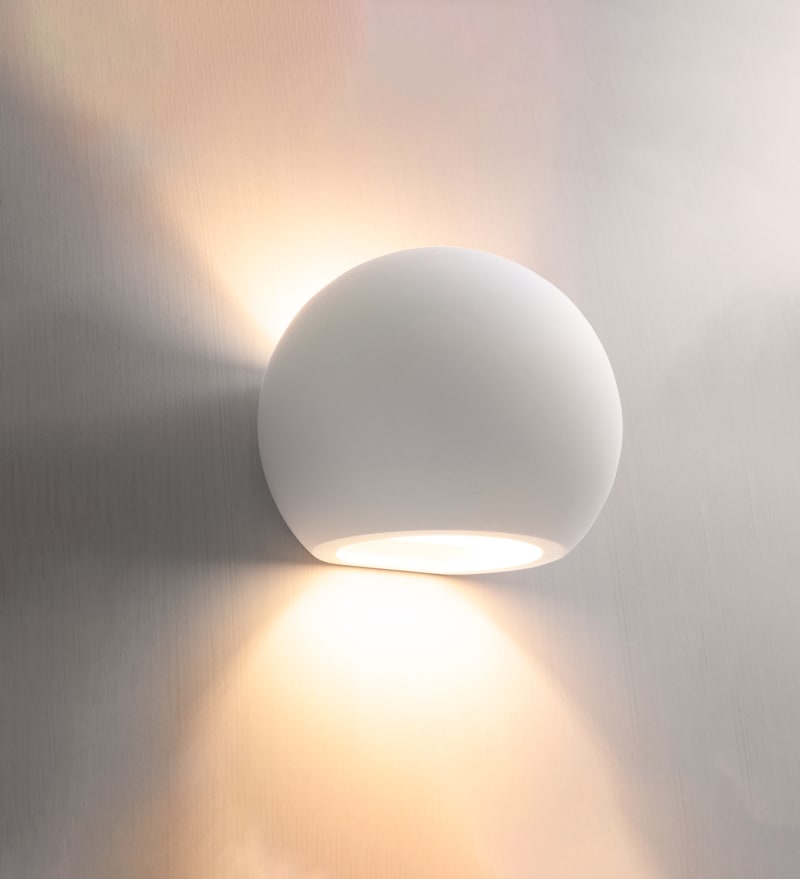 CENTURY ITALIA SRL - CUYJESSY-AP150 APPLIQUE IN GESSO JESSY 150X215X115