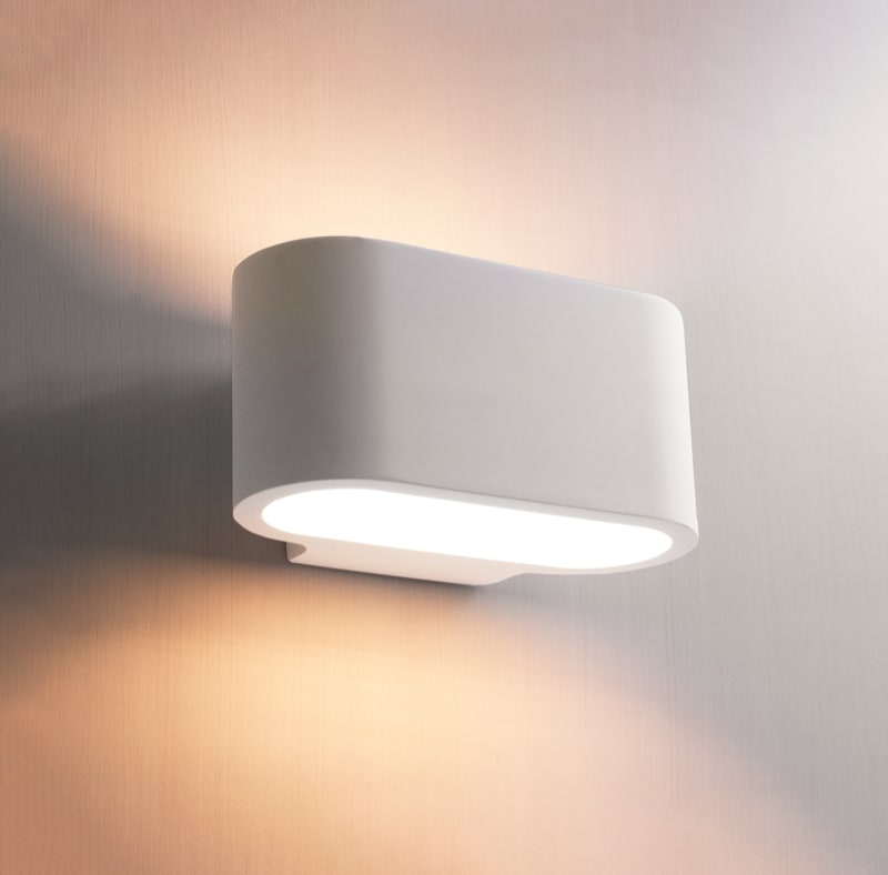 CENTURY ITALIA SRL - CUYJESSY-AP180 APPLIQUE IN GESSO JESSY 180X100X90