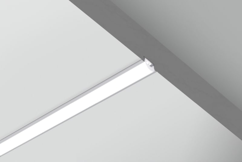 CENTURY ITALIA SRL - CUYKPRI40G-2413 PROFILO IN ALLUMINIO - 40 - COVER OPALE