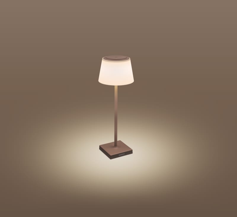 CENTURY ITALIA SRL - CUYMRGCO-043830 LAMP. DA TAVOLO MARG RICAR. CORTEN