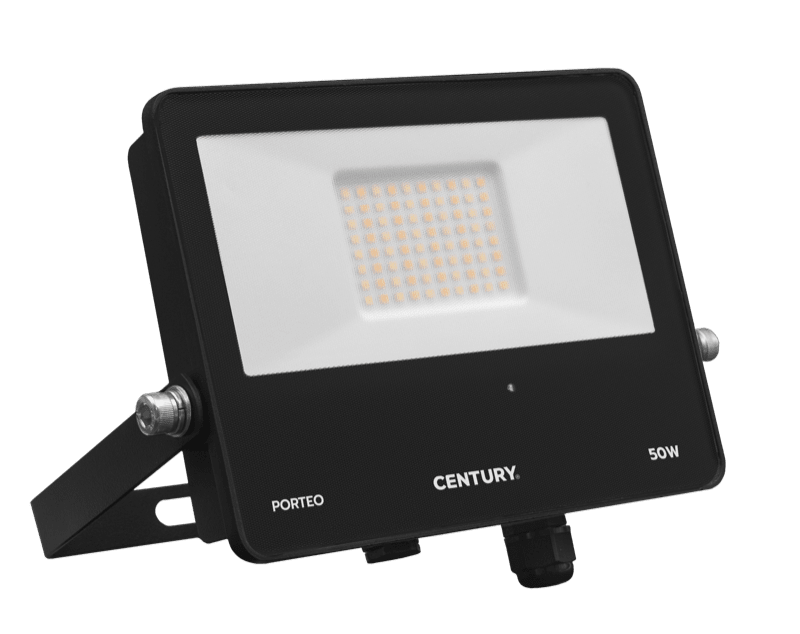 CENTURY ITALIA SRL - CUYPTONES-509500 PROIETTORE LED PORTEO SENSOR NERO
