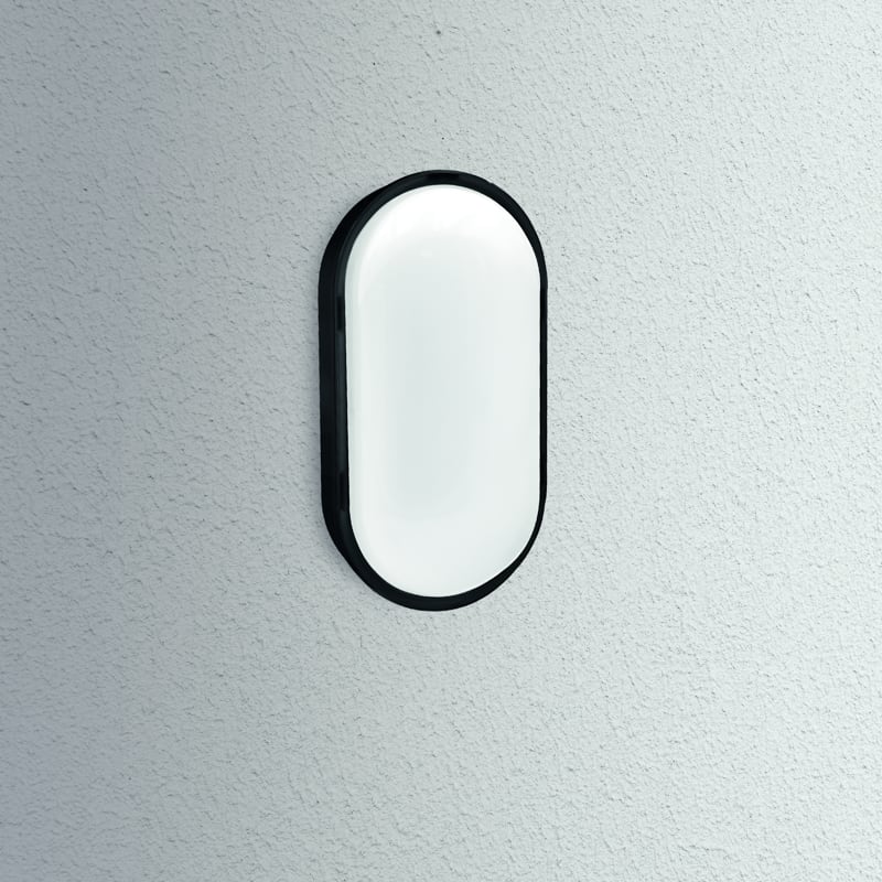 CENTURY ITALIA SRL - CUYSMON-242740 PLAFONIERA LED SIMPLY OVALE NERA