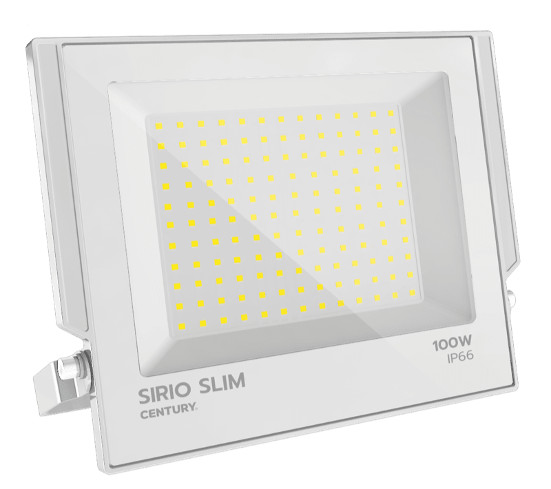 CENTURY ITALIA SRL - CUYSRSB-1009540 PROIETTORE LED SIRIO SLIM BIANCO