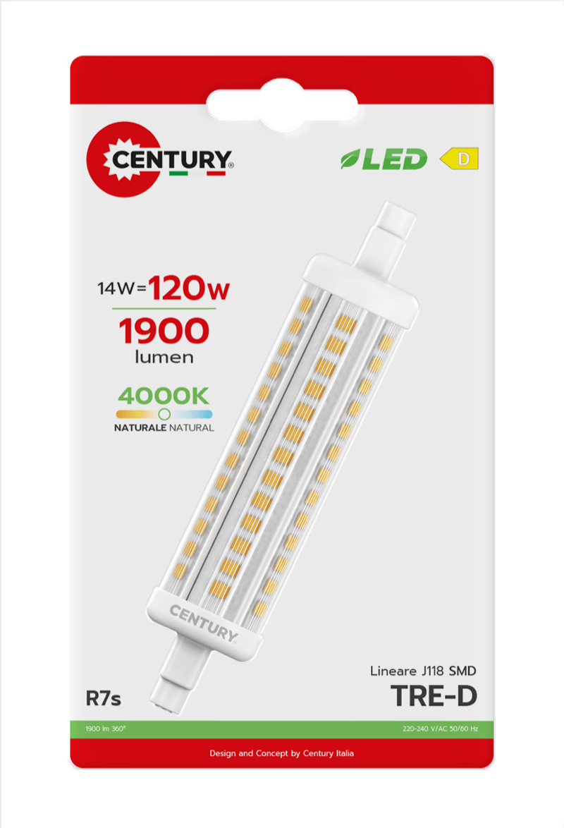 CENTURY ITALIA SRL CUYTR-1411840BL LAMP. LED TRE-D