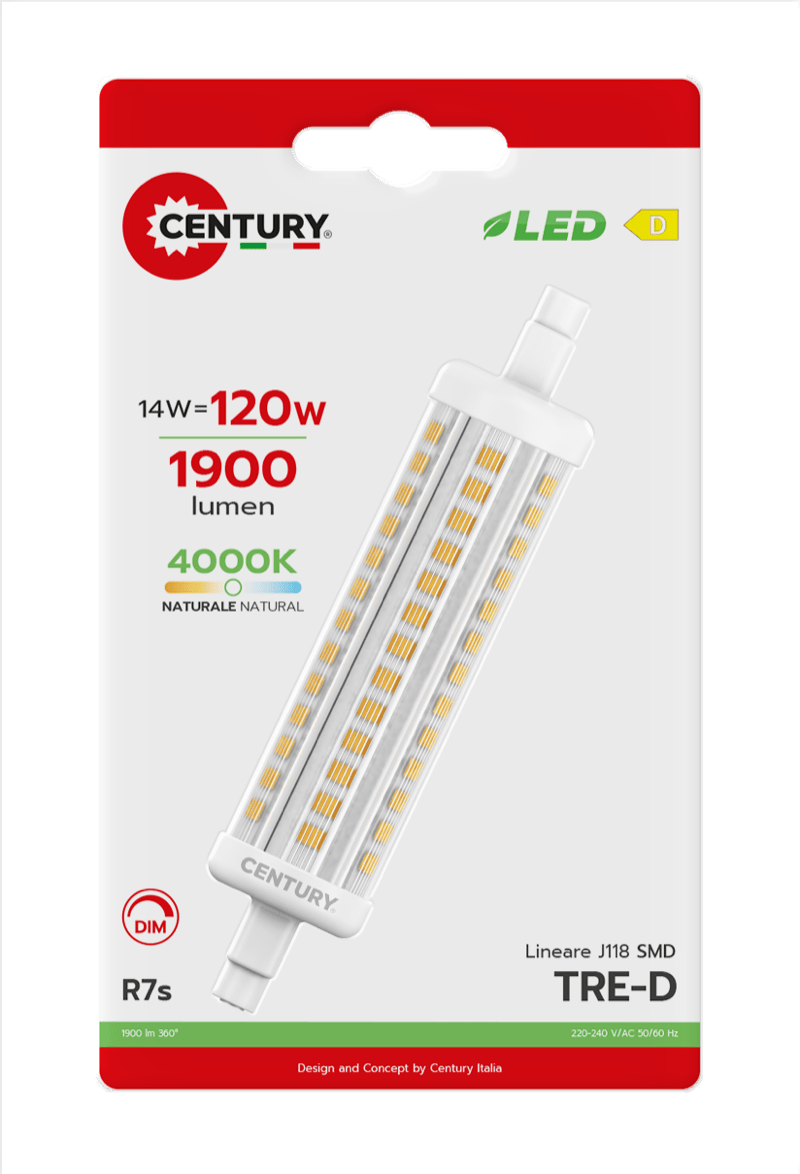 CENTURY ITALIA SRL - CUYTRD-1411840BL LAMP. LED TRE-D