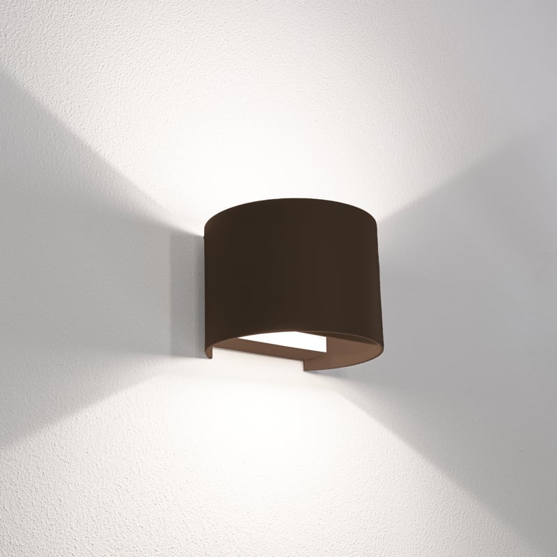 CENTURY ITALIA SRL - CUYUDRCO-1010 APPLIQUE LED UP&DOWN TONDO CORTEN