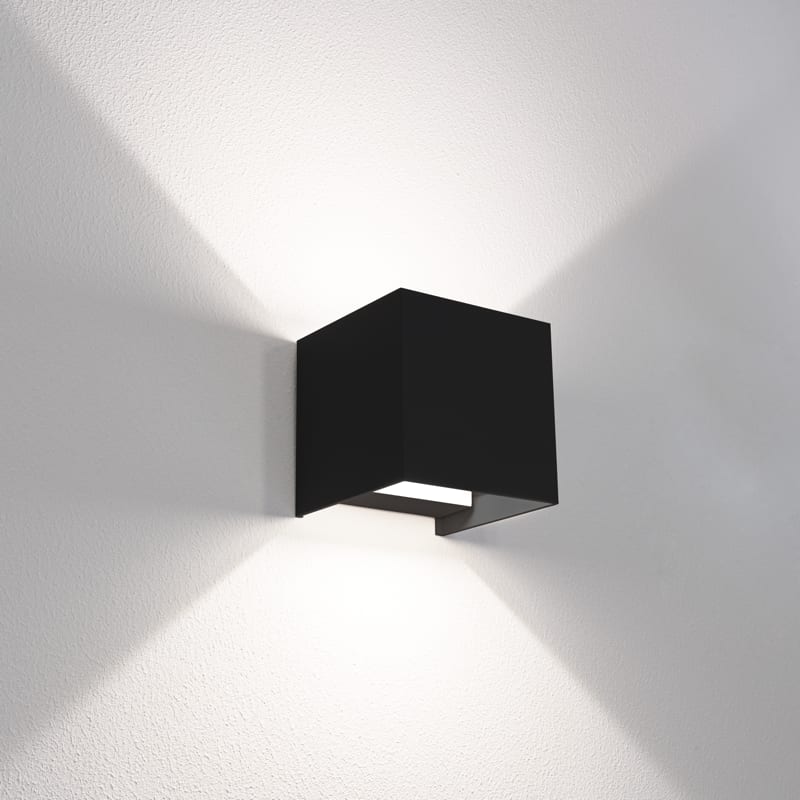 CENTURY ITALIA SRL - CUYUDSNE-1010 APPLIQUE LED UP&DOWN QUADRATO NERO