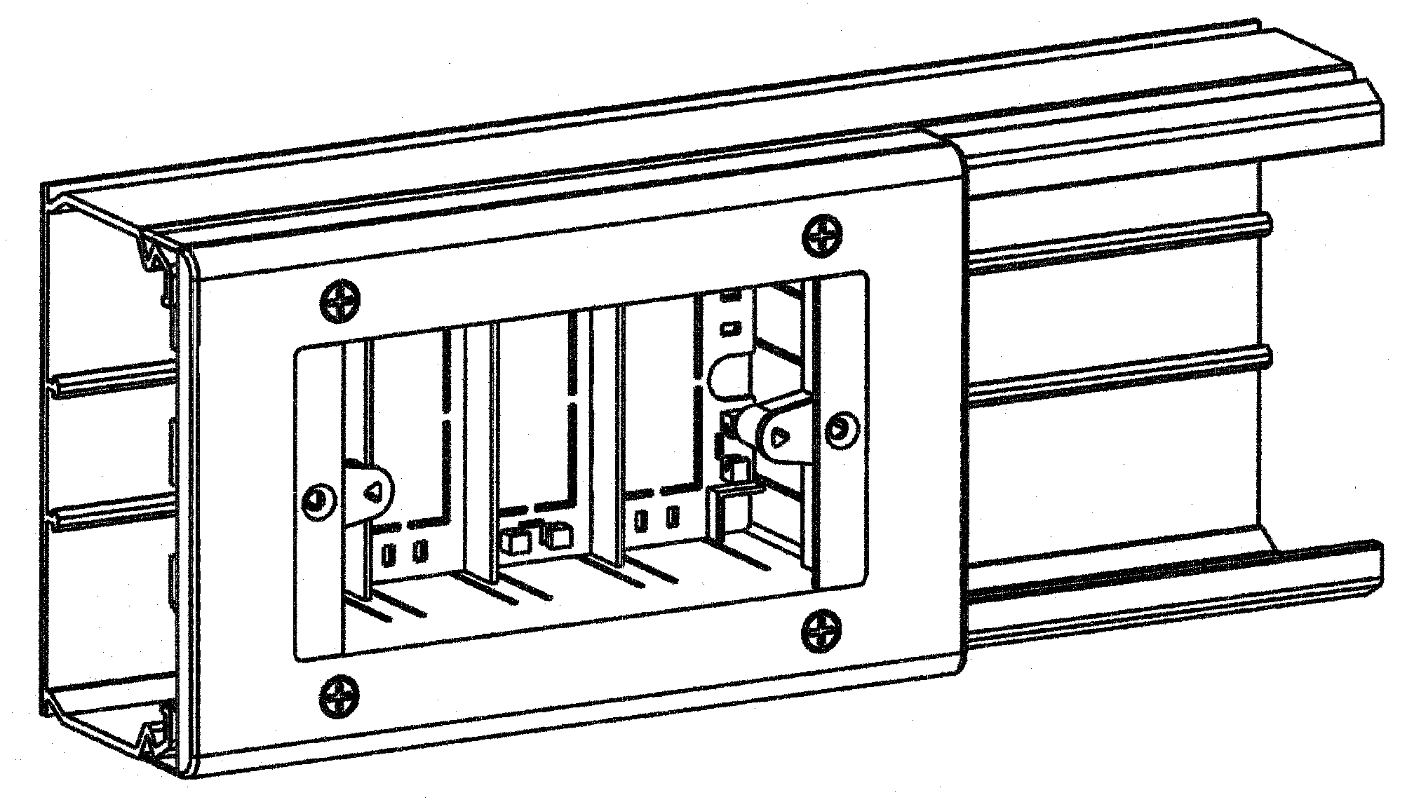 CANALPLAST - CANLDM506BEU MOSTR.UT.506(6MOD.)B.9010