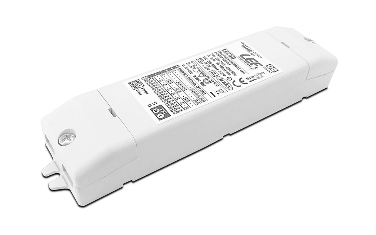 LEF LIGHTING SRL LEFLE25D ALIM.LED 200 900MA 11 25W DALI/PUSH IP20