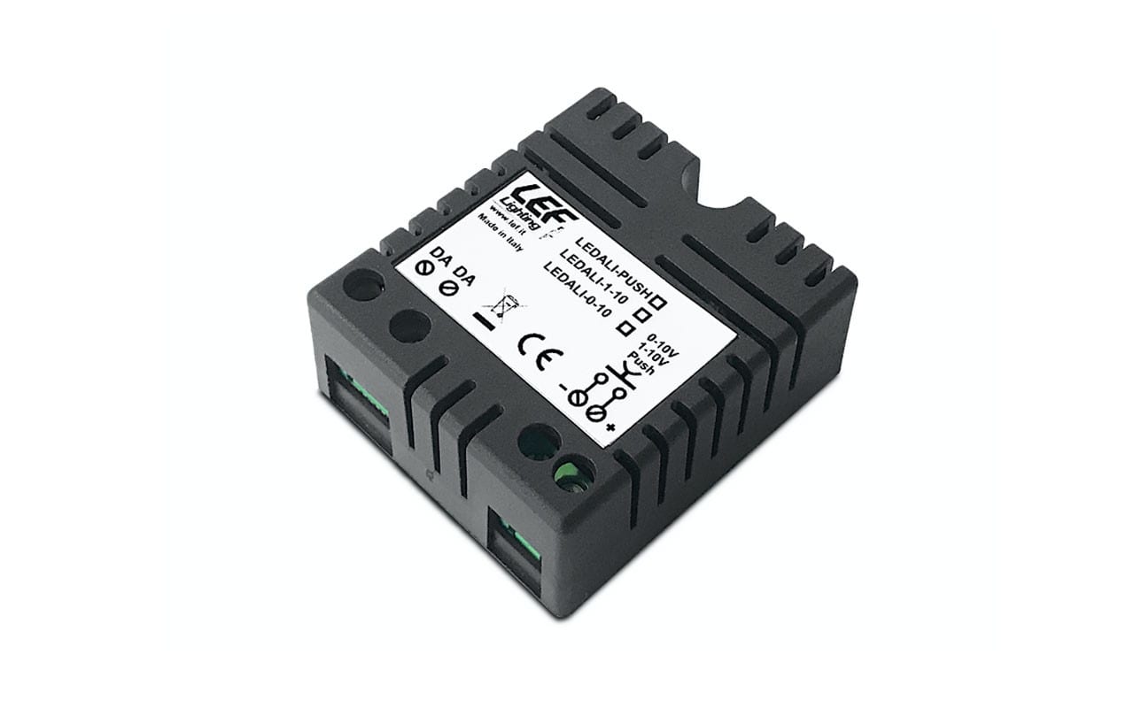 LEF LIGHTING SRL - LEFLEDALI-0-10 CONVERTITORE 0-10V / DALI