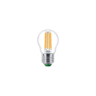 SIGNIFY ITALY SPA PHLMLLUS40827AG2 MASTER, LED, P45, 40 W, E27, 2700 K, 485 lm, CRI 80, 50000 ore, Vetro