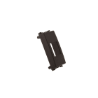 LEF LIGHTING SRL LEFLEFVM6544AK ADATTATORE KEYSTONE VIMAR EIKON NERO