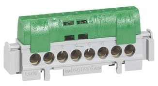 LEGRAND - LEG004832 Klemmenleiste IP 20, grun,8 x 1,5 bis 16