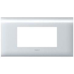 LEGRAND - LEG011214 DLP- SUPPORTO VELA 4 MODULI COP 85 MM AL