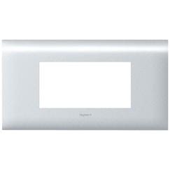 LEGRAND - LEG011214 DLP- SUPPORTO VELA 4 MODULI COP 85 MM AL