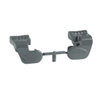 LEGRAND LEG035800 Scharniere, Satz mit je 2 Stuck, Schwarz