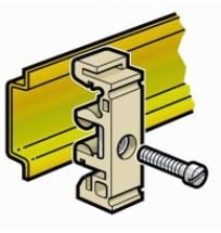 LEGRAND LEG036479 Hutschienenadapter mit Bohrung fur Schra