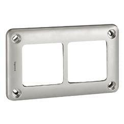 LEGRAND - LEG077852 Rahmen 2-fach waagerecht/senkrecht Solir