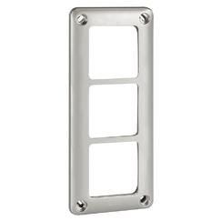 LEGRAND LEG077853 Rahmen 3-fach waagerecht/senkrecht Solir