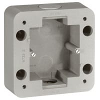 LEGRAND - LEG077890 AP-Gehause 1-fach Soliroc IP55 IK10 grau