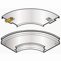 LEGRAND LEG31AIB050Z P31-CURVA PIANA 90? 50X50 Z