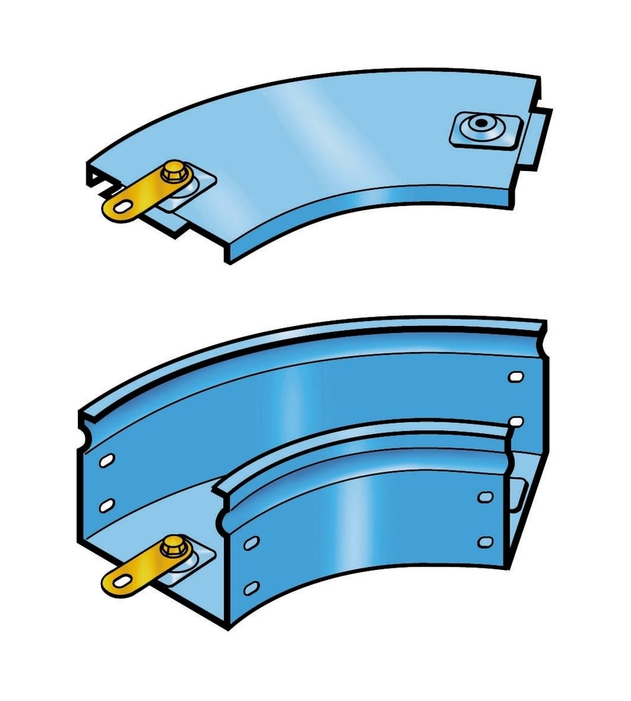 LEGRAND - LEG31AJC150Z P31-CURVA PIANA 45? 150X75 Z
