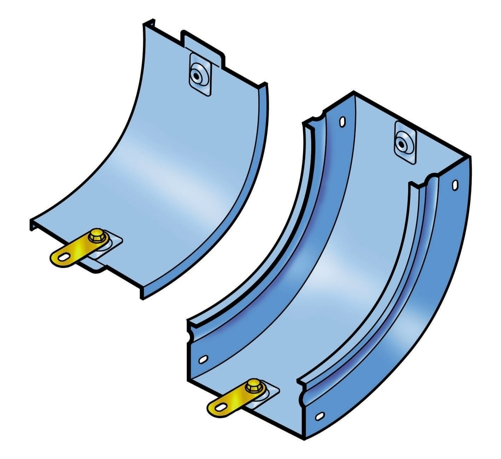 LEGRAND LEG31AMB050C P31-CURVA IN SALITA 90? 50X50 Z/C