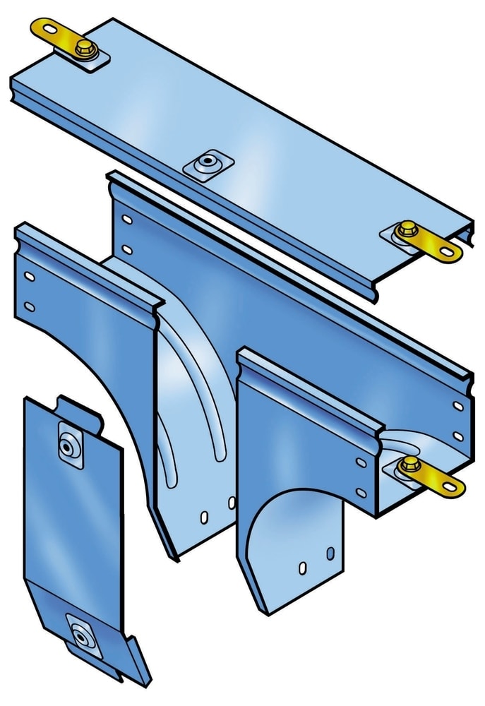 LEGRAND - LEG31AXC300Z P31-DERIV. T DISCESA VAR. PIANO 300X75 Z