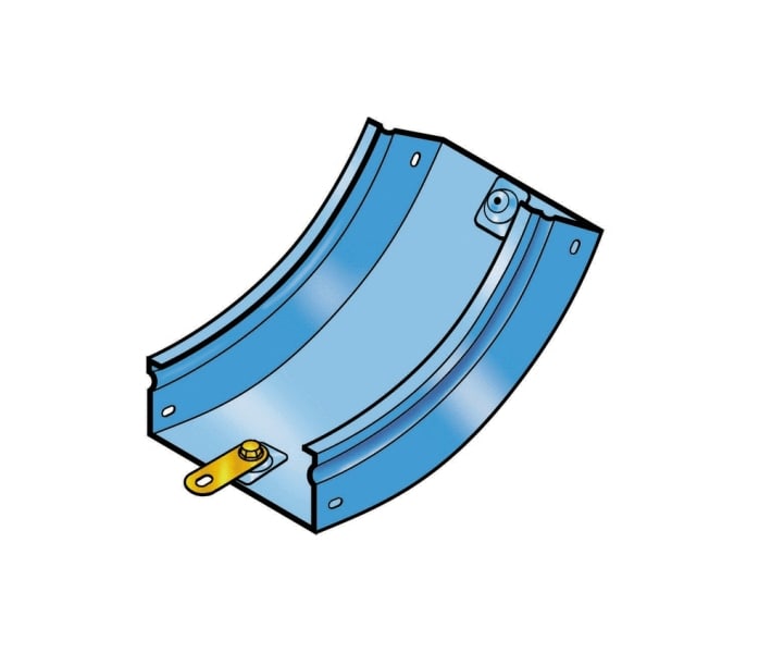 LEGRAND - LEG31BEB050Z P31-CURVA IN SALITA 30? BASE BASE 50X50