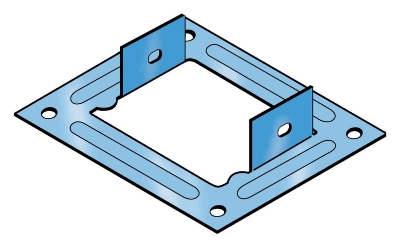 LEGRAND - LEG31X9BL53G P31-FLANGIA ATTACCO A QUADRO 100X50 GP