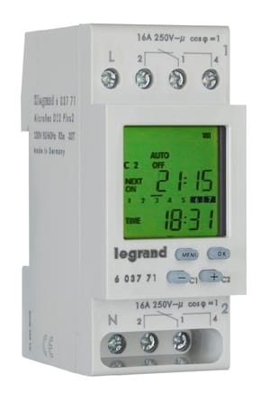 LEGRAND LEG603771 MICROREXPLUS 230V DIGITAL WEEKLY 2CH
