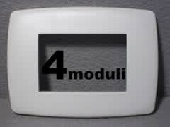 LEGRAND - LEG685602 VELA TONDA-BIANCO STUCCO 4M