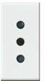 LEGRAND - LEG687013 VELA BIANCA - PRESA 2P+T 10A 250V