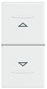 LEGRAND - LEG687018 VELA BIANCA - 2 PULSANTI NO INTERBLOCCAT