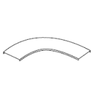 LEGRAND - LEGC362516 GLO4-COP. CURVA PIANA 90 R450 L600ZC