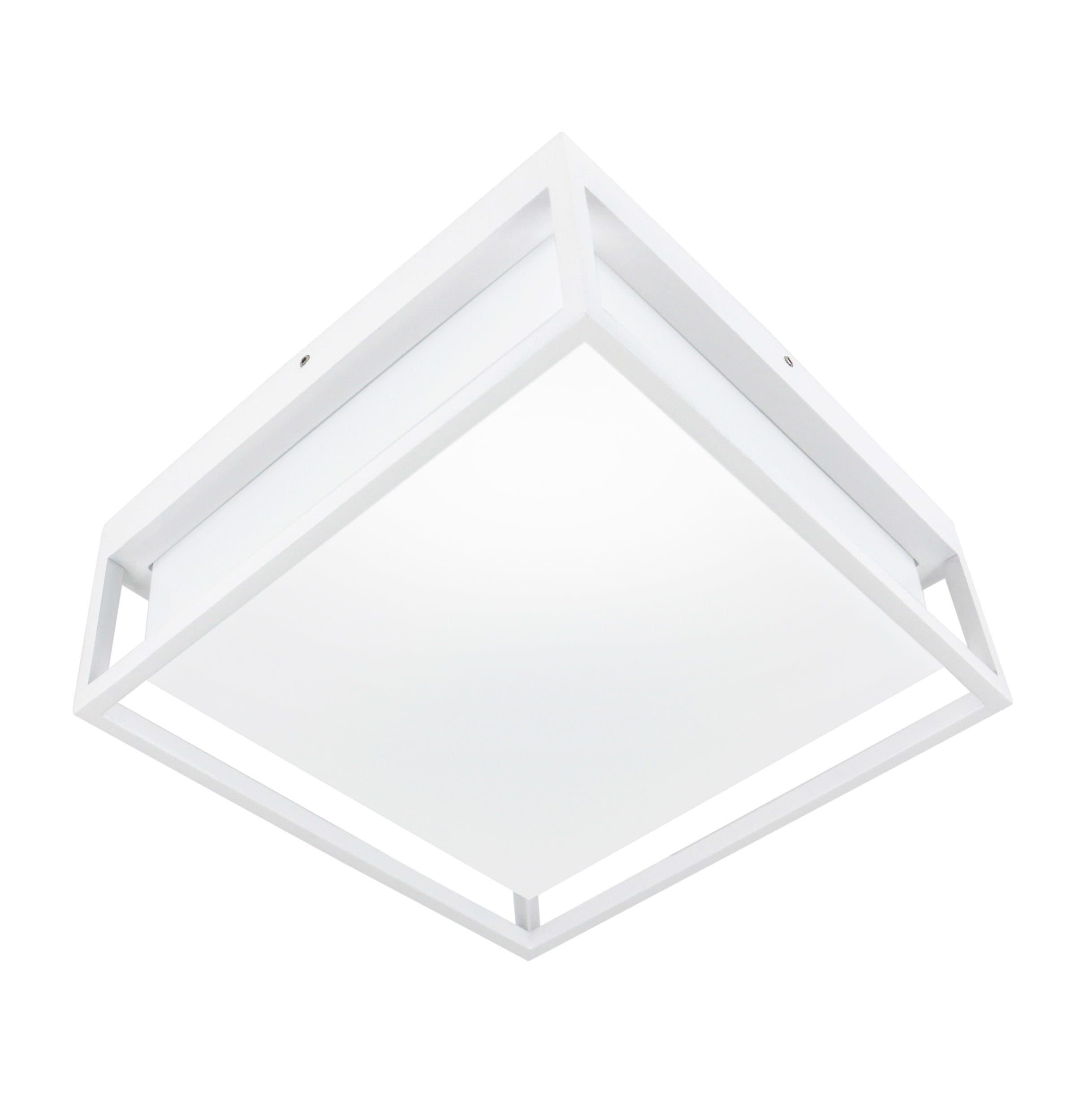 BOT LIGHTING SRL BTLLEON2E27B PLAFONIERA AL+PC 2X E27 IP65 BIANCA MAX