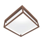 BOT LIGHTING SRL - BTLLEON2E27C PLAFONIERA AL+PC 2X E27 IP65 CORTEN MAX