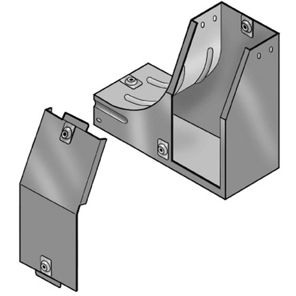 LEGRAND LEG31AFB050C P31-CURVA SX VAR. PIANO SALITA 50X50 Z/C