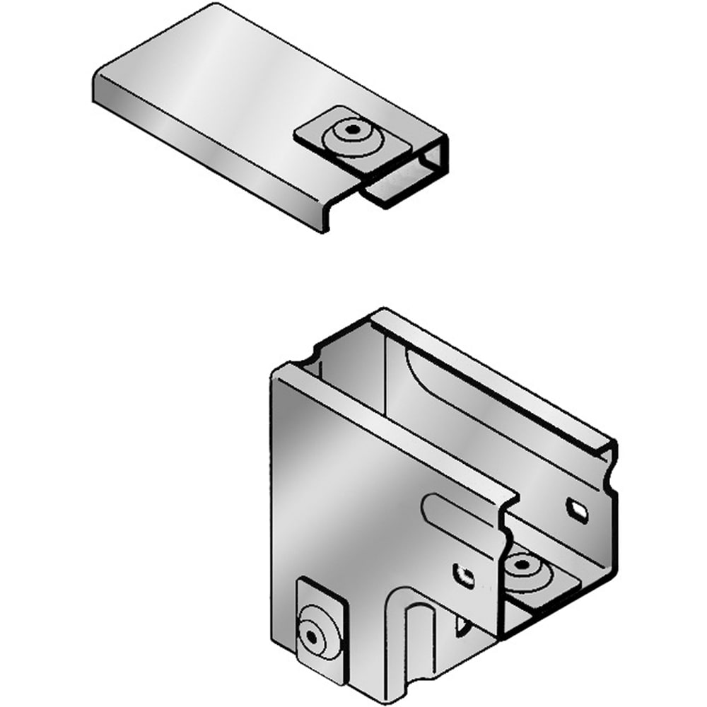 LEGRAND LEG31AZB050C P31-CURVA DX VAR. PIANO DISCESA 50X50 Z/