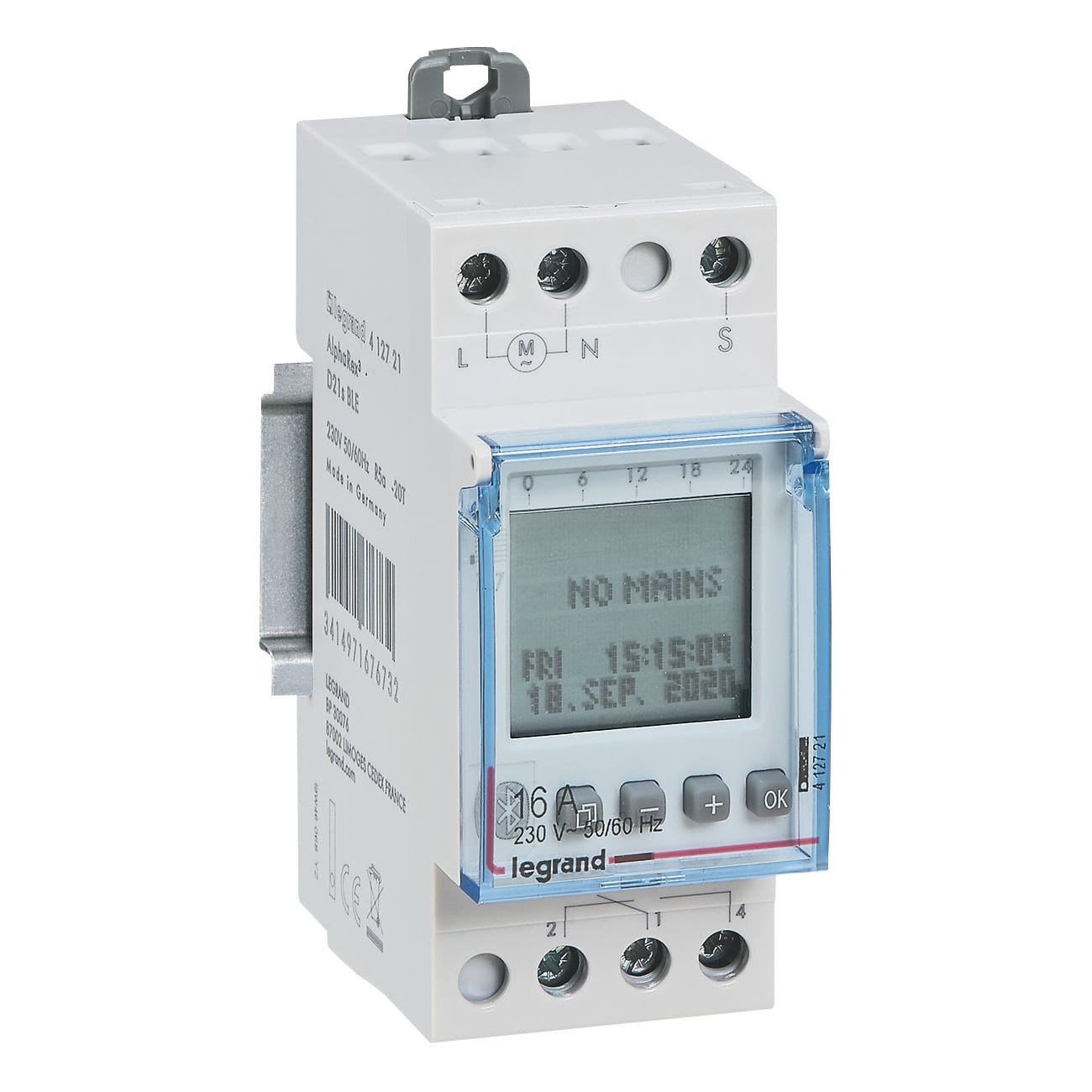 LEGRAND - LEG412721 IH DIG 1S WEEKLY BLE 230V