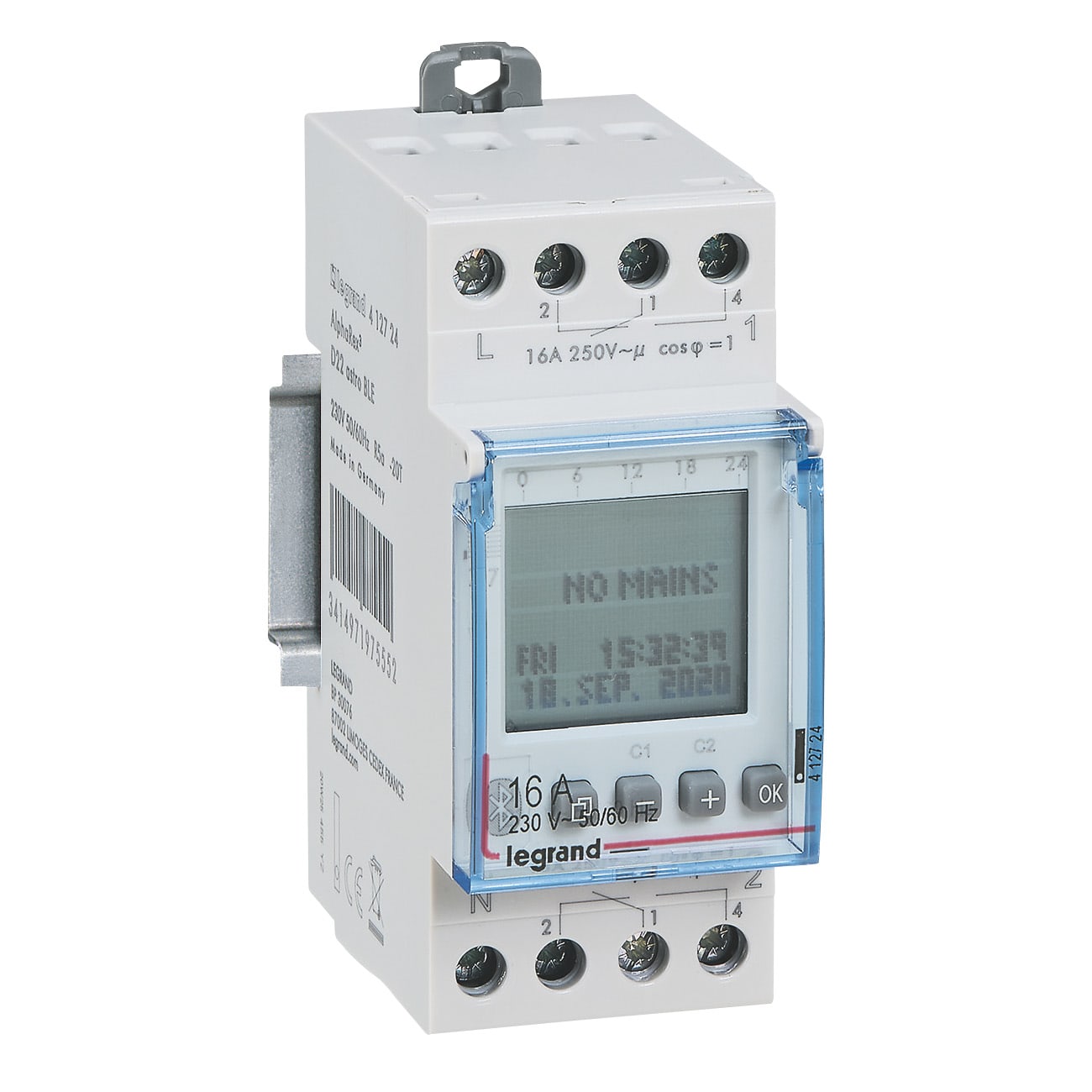 LEGRAND LEG412724 TS DIG ASTRO 2C.WEEK 230V BLE