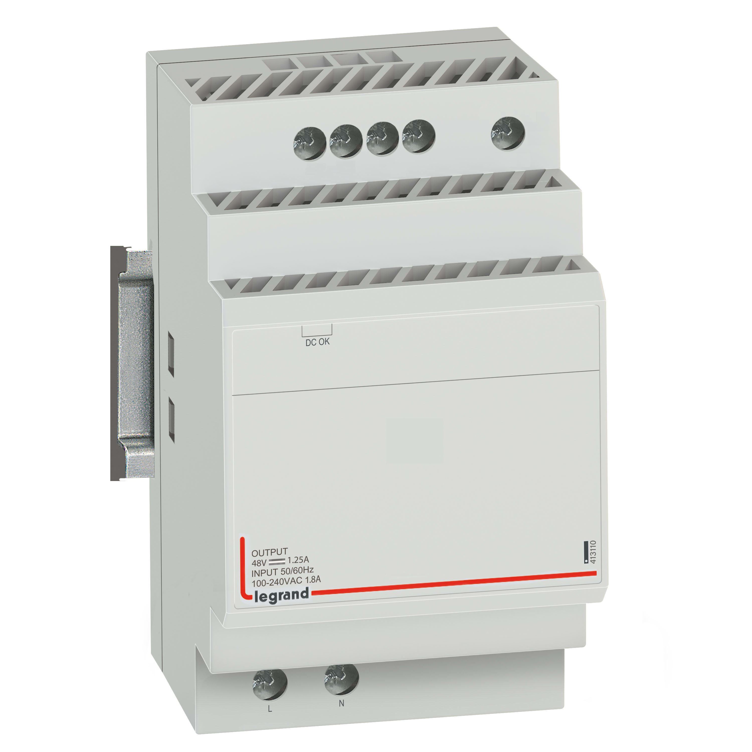 LEGRAND - LEG413110 ALIMENTATORE MODULARE 48V 1,25A 60W SWIT