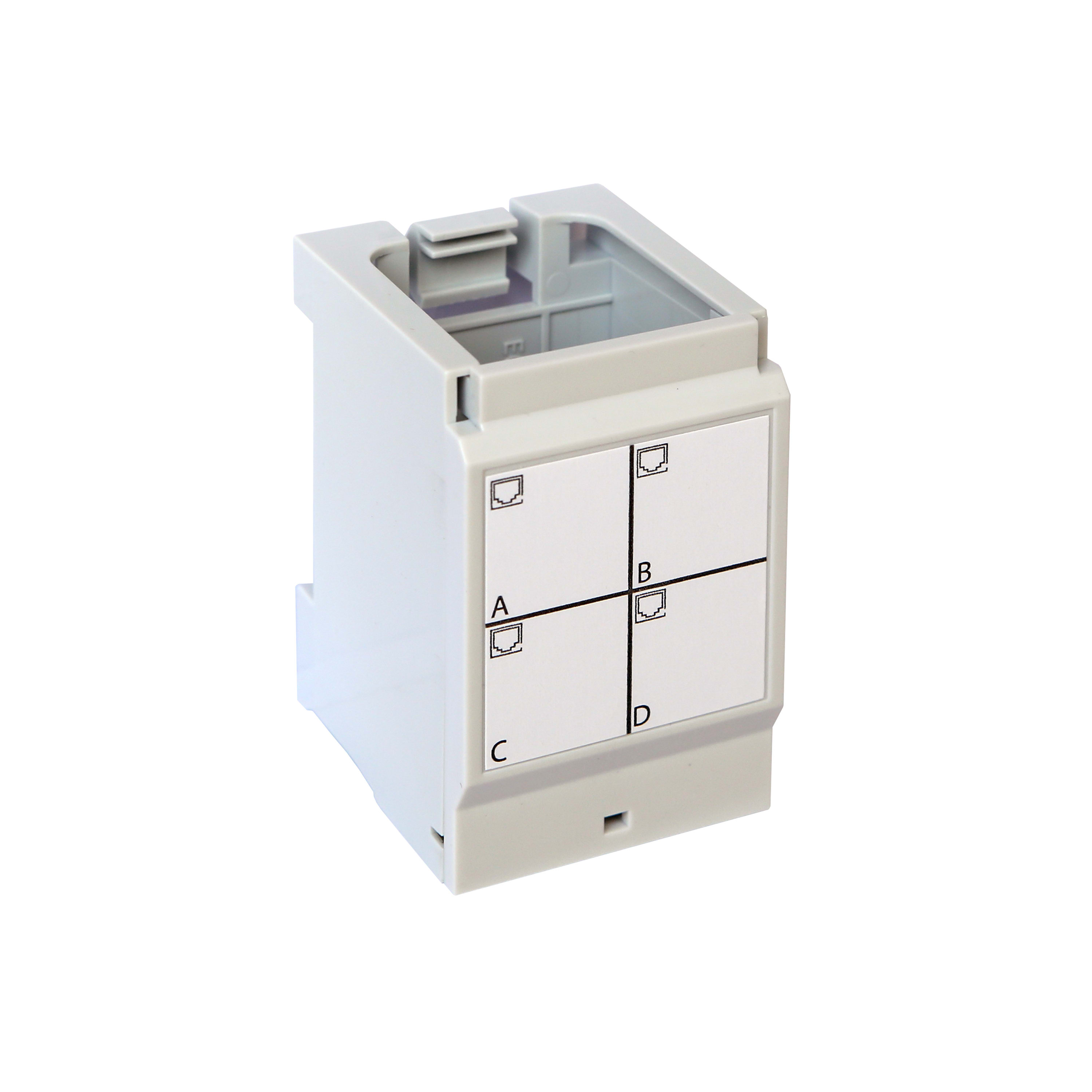LEGRAND LEG413180 SUPPORTO 4 CONNETTORI RJ45 FTP/STP