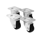 LEGRAND LEG446880 KIT 4 RUOTE (2 FRONTALI BLOCCABILI)