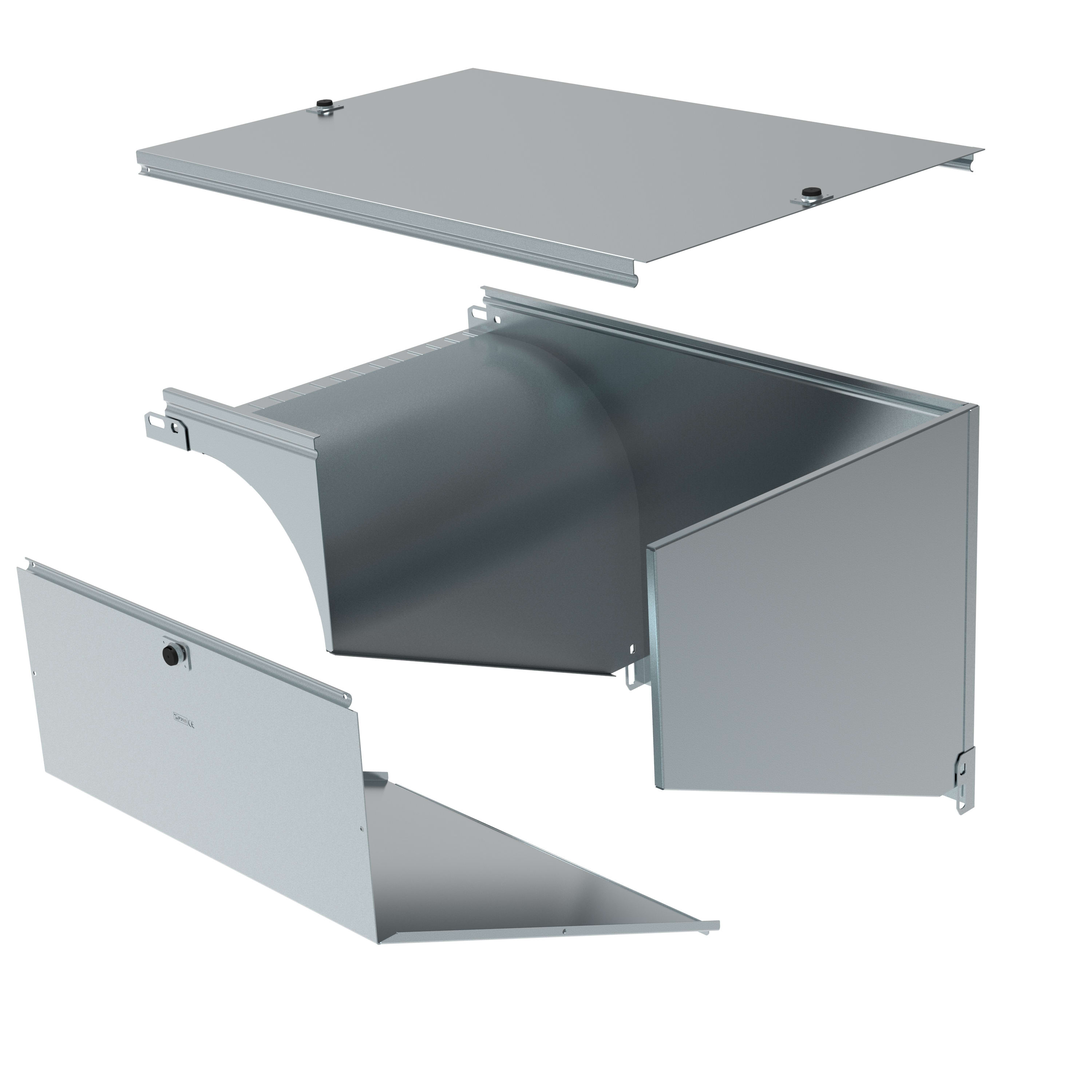 LEGRAND - LEG480689 P31-CURVA SX VAR PIANO DISCESA 400X50 Z