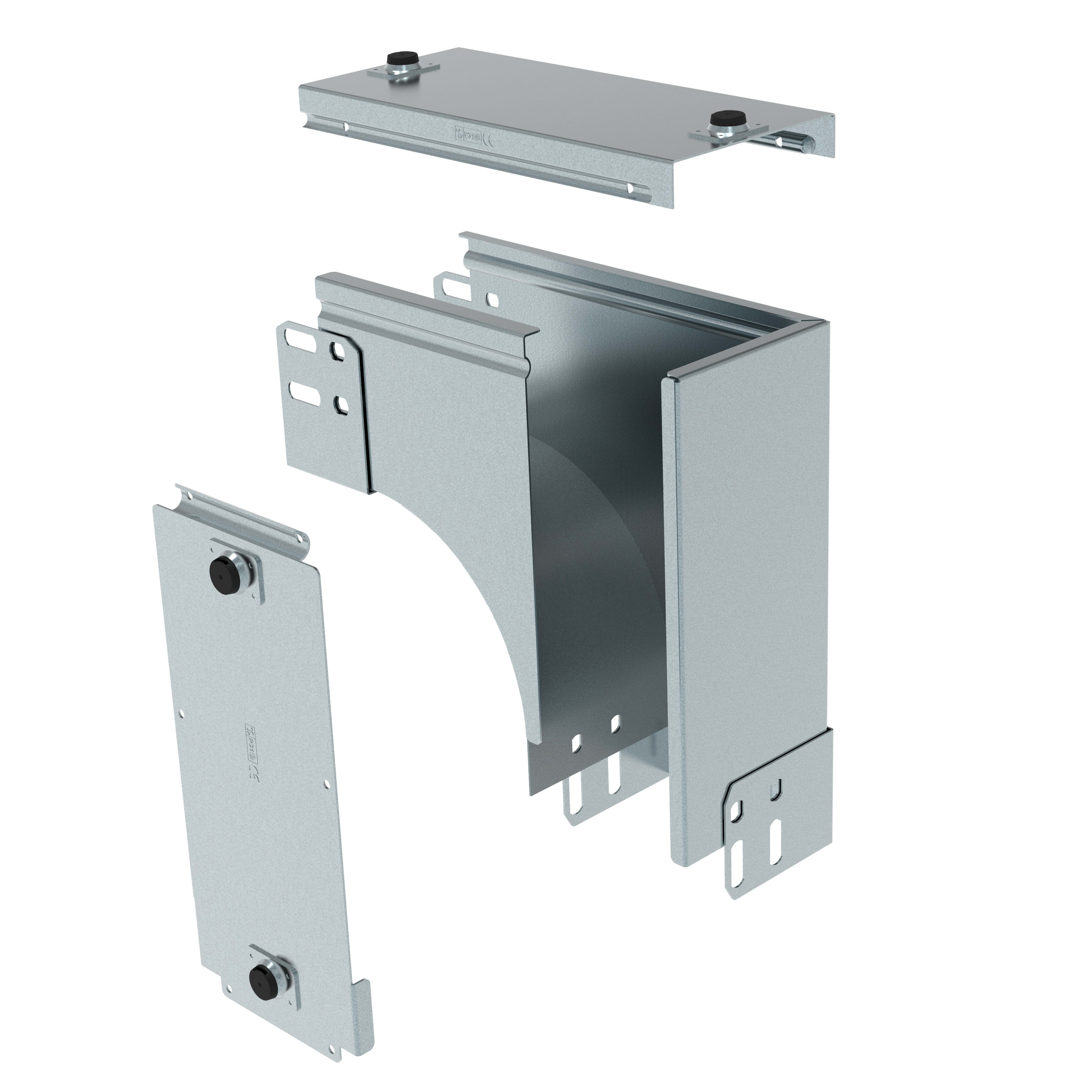 LEGRAND LEG480701 P31-CURVA SX VAR PIANO DISCESA 150X100 Z