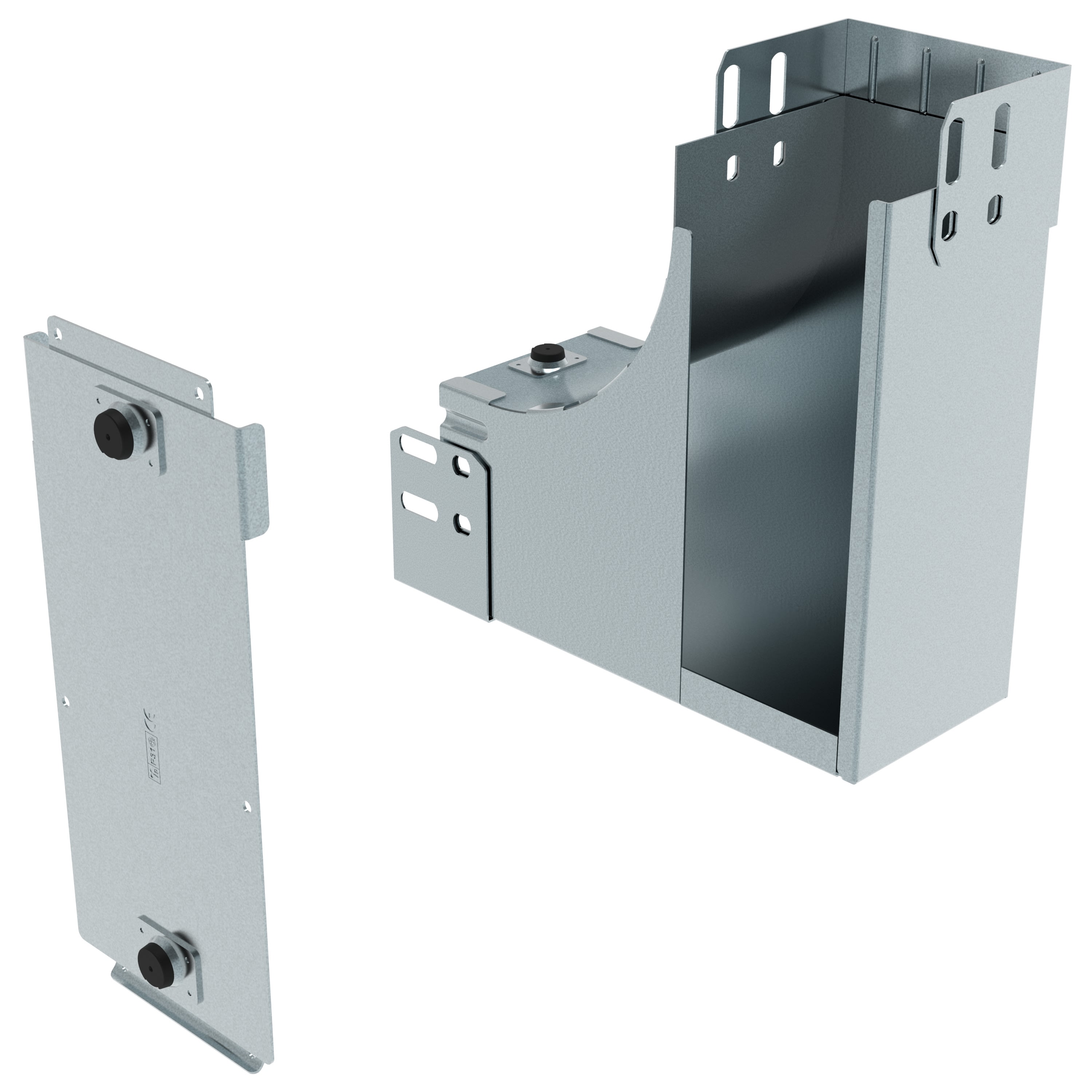 LEGRAND - LEG482244 P31-CURVA SX VAR PIANO SALITA 100X100 C