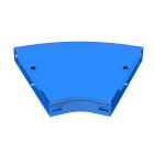 LEGRAND LEG484366 P31-CURVA PIANA 45D 400X50 GP