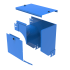 LEGRAND LEG484703 P31-CURVA SX VAR PIANO DISCESA 300X100 G