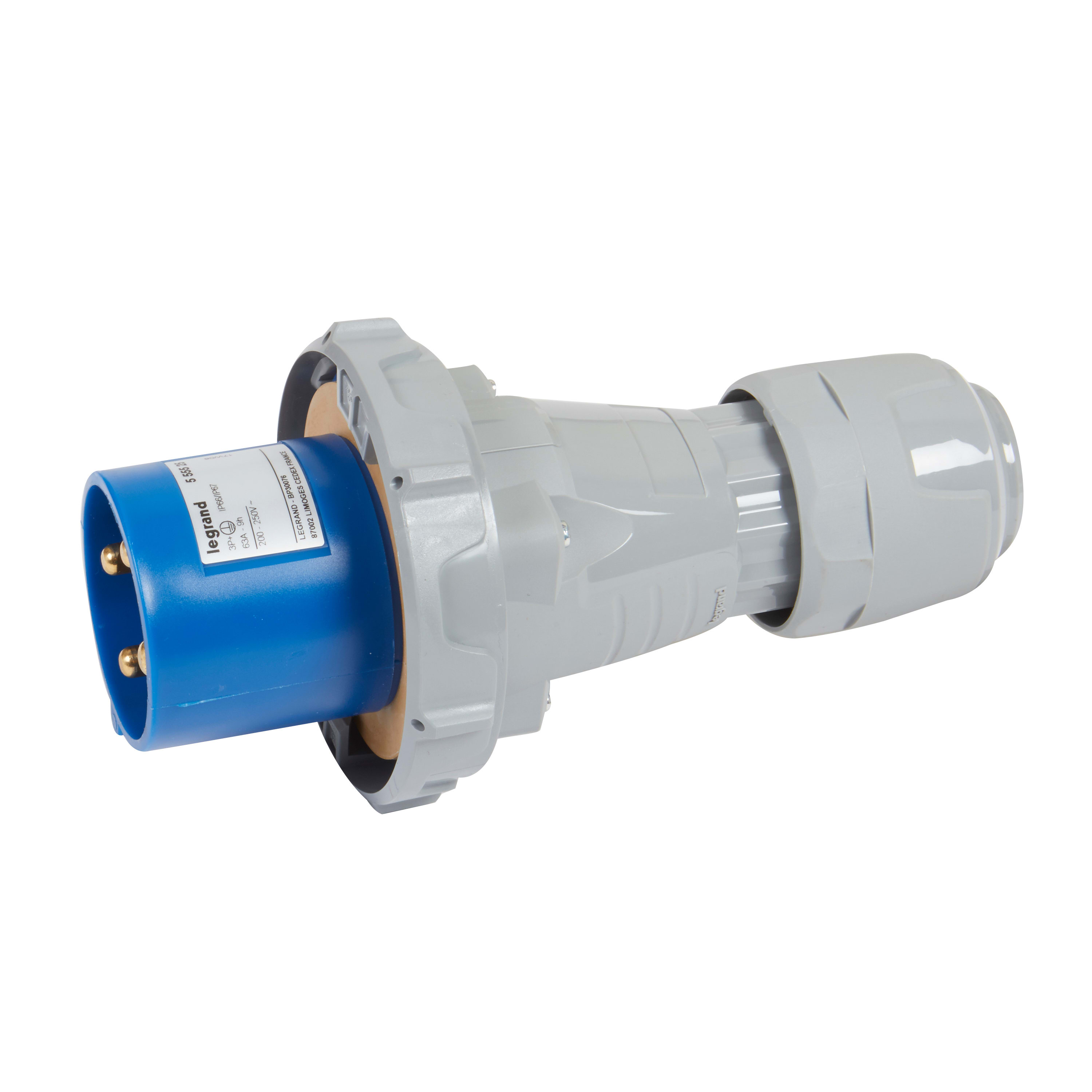 LEGRAND LEG555525 SPINA MOBILE IP67 63A 3P+T 220V